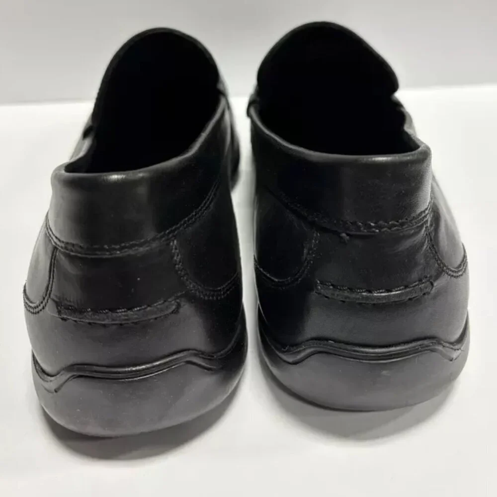 Hush Puppies Men’s Julian, Black Slip-On Loafers, Size 11.5 M